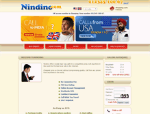 Tablet Screenshot of nindino.com